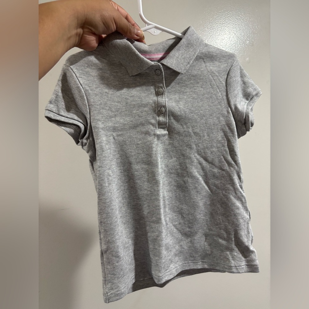 Izod Light Gray Polo Shirt